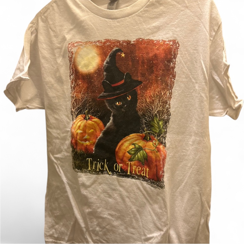 Two-sides Holiday Graphic T-Shirt